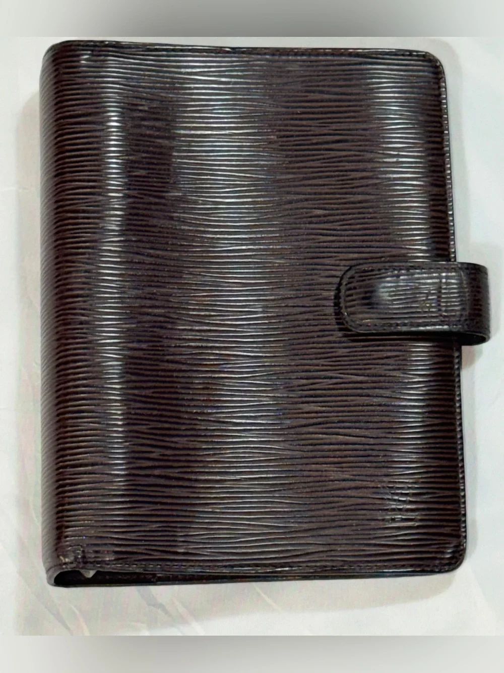 Louis Vuitton Brown Epi Leather Small Ring Agenda Cover PM